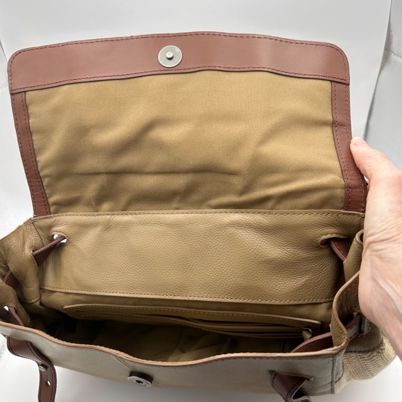 Kelsi Dagger Backpack Northsix Genuine Leather Brown  EUC main image 6
